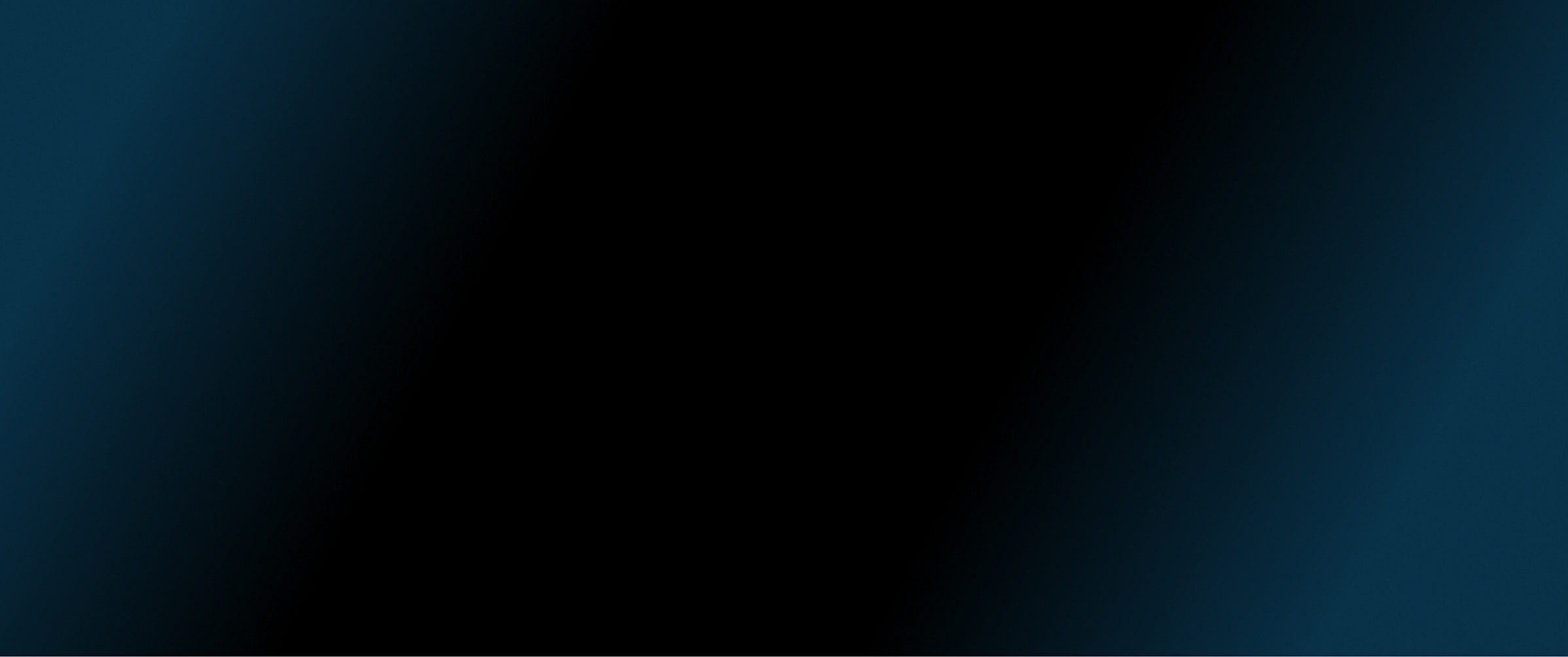 Dark gradient background with subtle color shift.